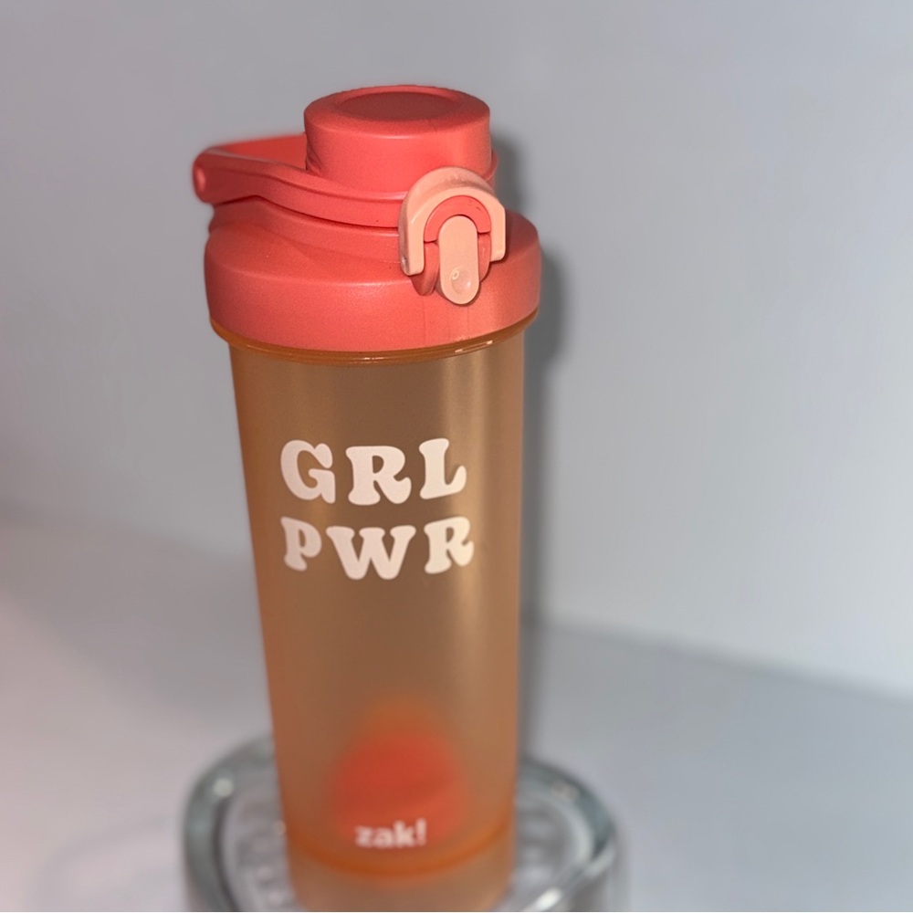 🆕 Zak! Designs GRL PWR Water Bottle 🆕